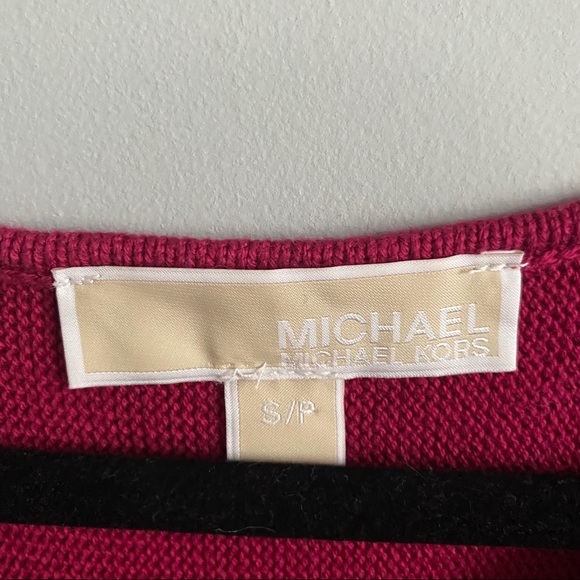 Micheal Kors Fuchsia Sweater - Picture 5 of 8